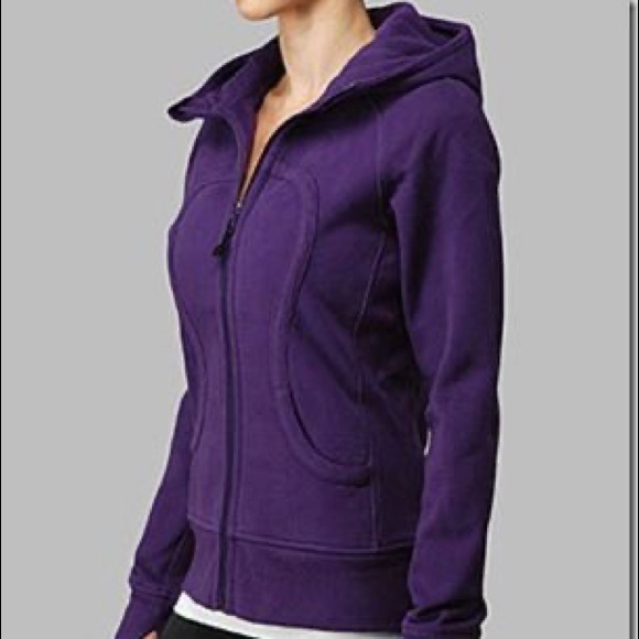 lululemon purple scuba hoodie